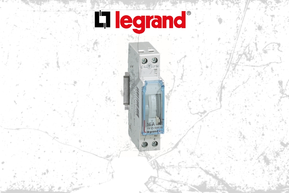 Legrand analog ve dijital zaman saatleri ile gereksiz enerji kullanımını ortadan kaldırın