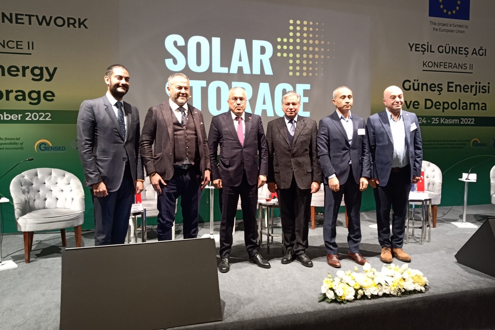 GENSED’in”Güneş Enerji ve Depolama”temasıyla gerçekleştirdiği “Green Solar Network, Solar Energy & Storage” konferansı İstanbul’da düzenlendi.