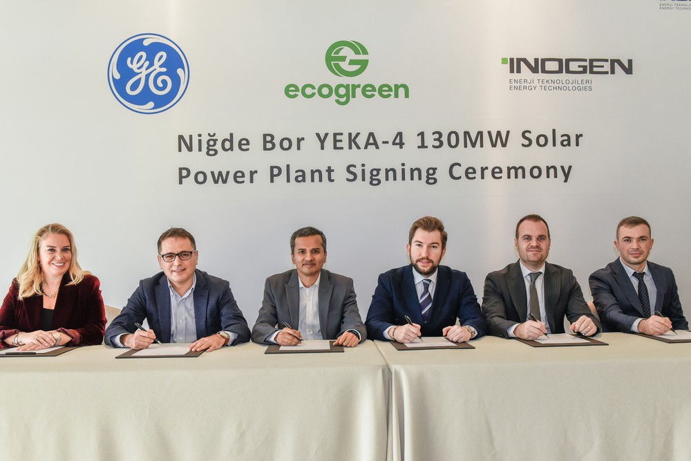 GE ve Ecogreen Energy, Türkiye’de Güneş Enerjisi Projesi Hayata Geçirecek