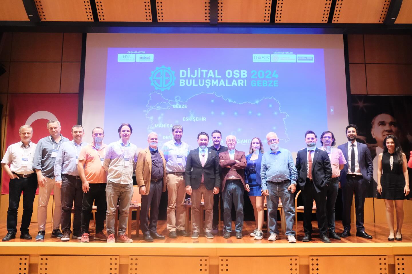 Dijital OSB Buluşmaları etkinliği Gebze Organize Sanayi Bölgesi’nde (GOSB) 18 Eylül 2024 tarihinde düzenlendi.