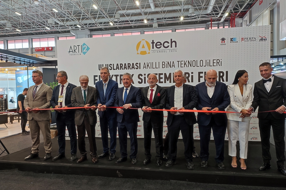 A-Tech 2024 Akıllı bina teknolojileri ve elektrik fuarı 2 Ekim’de İstanbul’da Başladı.