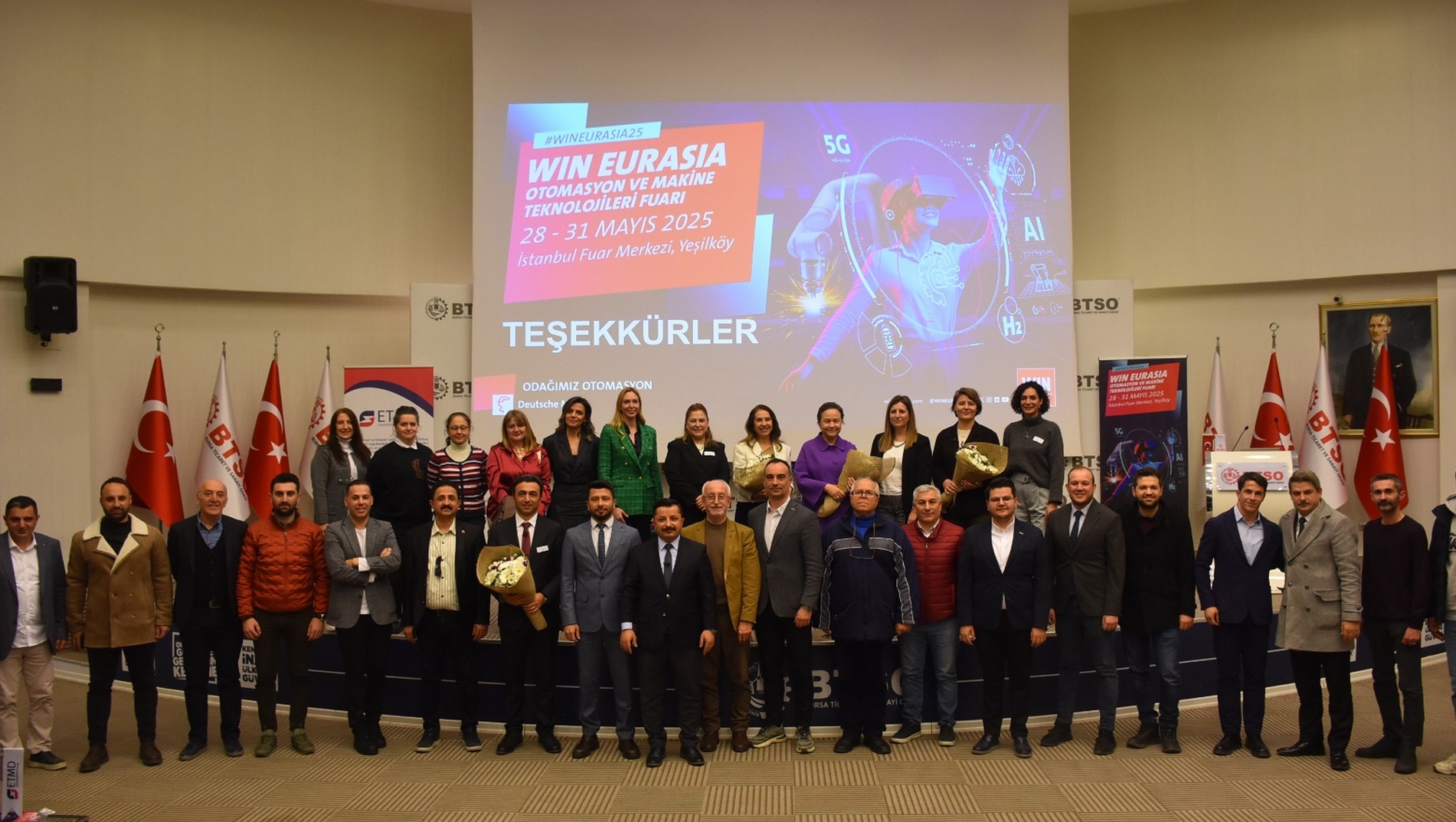 Hannover Fairs Turkey ve ETMD Bursa Temsilciliği katkılarıyla ”Bursa’lı Sanayiciler Fuarlar ile Buluşuyor” konulu etkinlik düzenlendi.