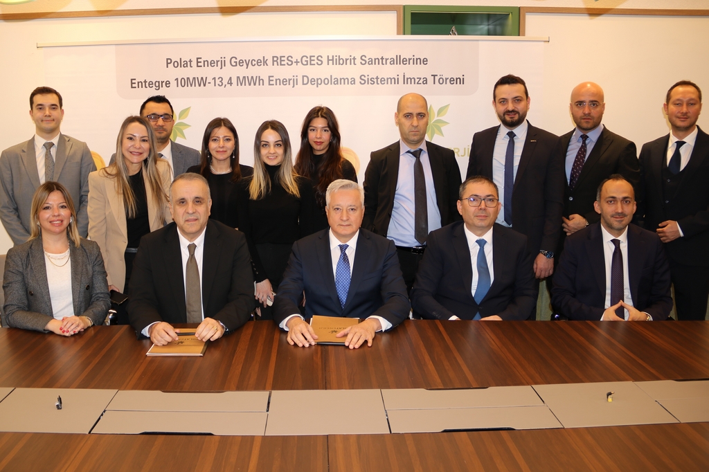 Polat Enerji ve T Dinamik, Geycek Santralleri İçin 13,4 MWh Enerji Depolama Sistemi Kuruyor