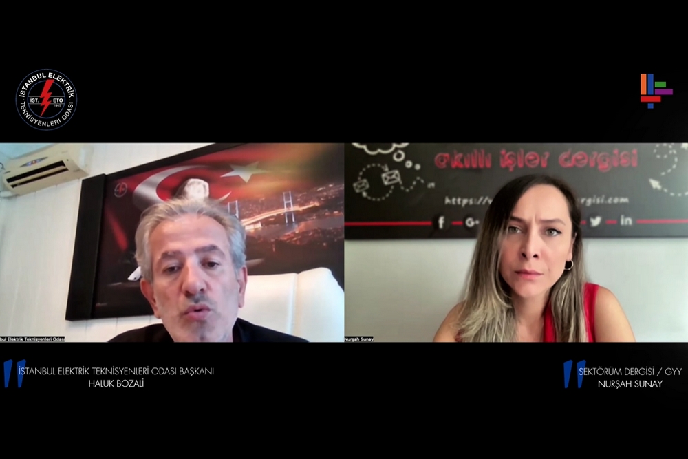 ETO Başkanı Haluk Bozali YouTube Kanalında Sektörüm Dergisi Nurşah Sunay’ın Sorularını Yanıtladı