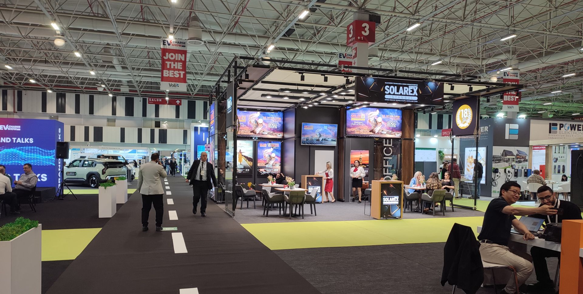 Elektrikli Araç Şarj İstasyonu ve Teknolojileri Fuarı EV Charge Show 2025 Kapılarını açtı.