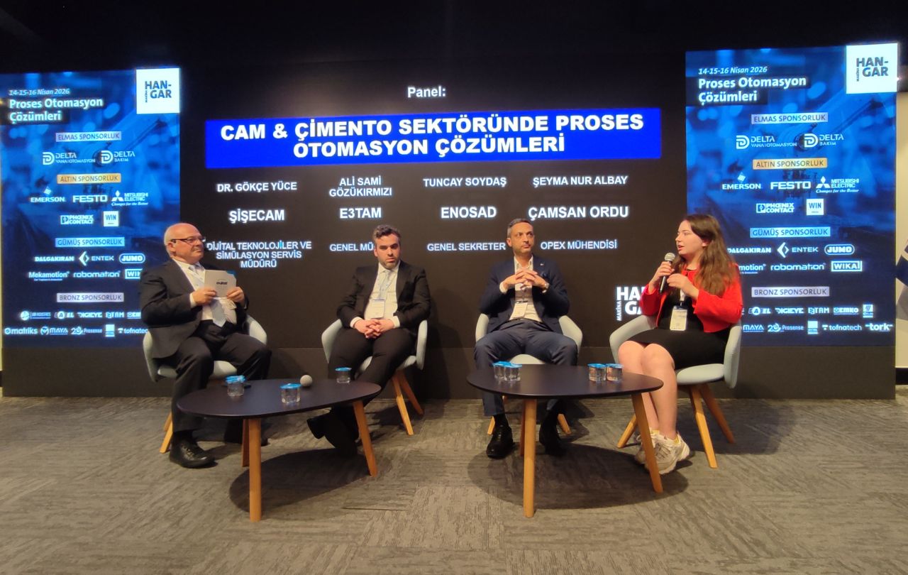 ENOSAD, Cam ve Çimento Sektörünün Dijital Geleceğini “Makine Hangar”da Masaya Yatırdı