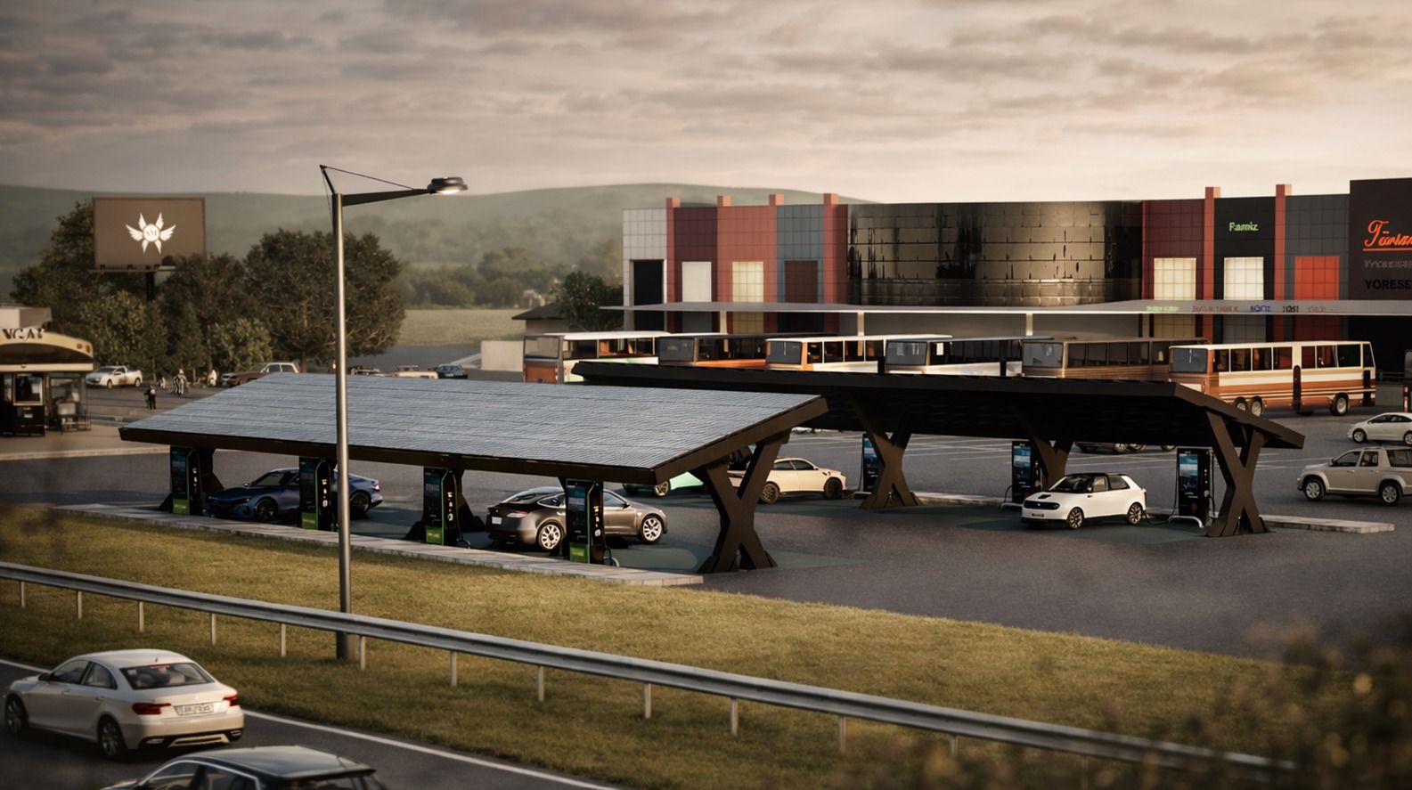 Türkiye’nin En Büyük Çoklu Operatör (Multi-CPO) Şarj Hub’ı Türsan Park’ta Yükseliyor