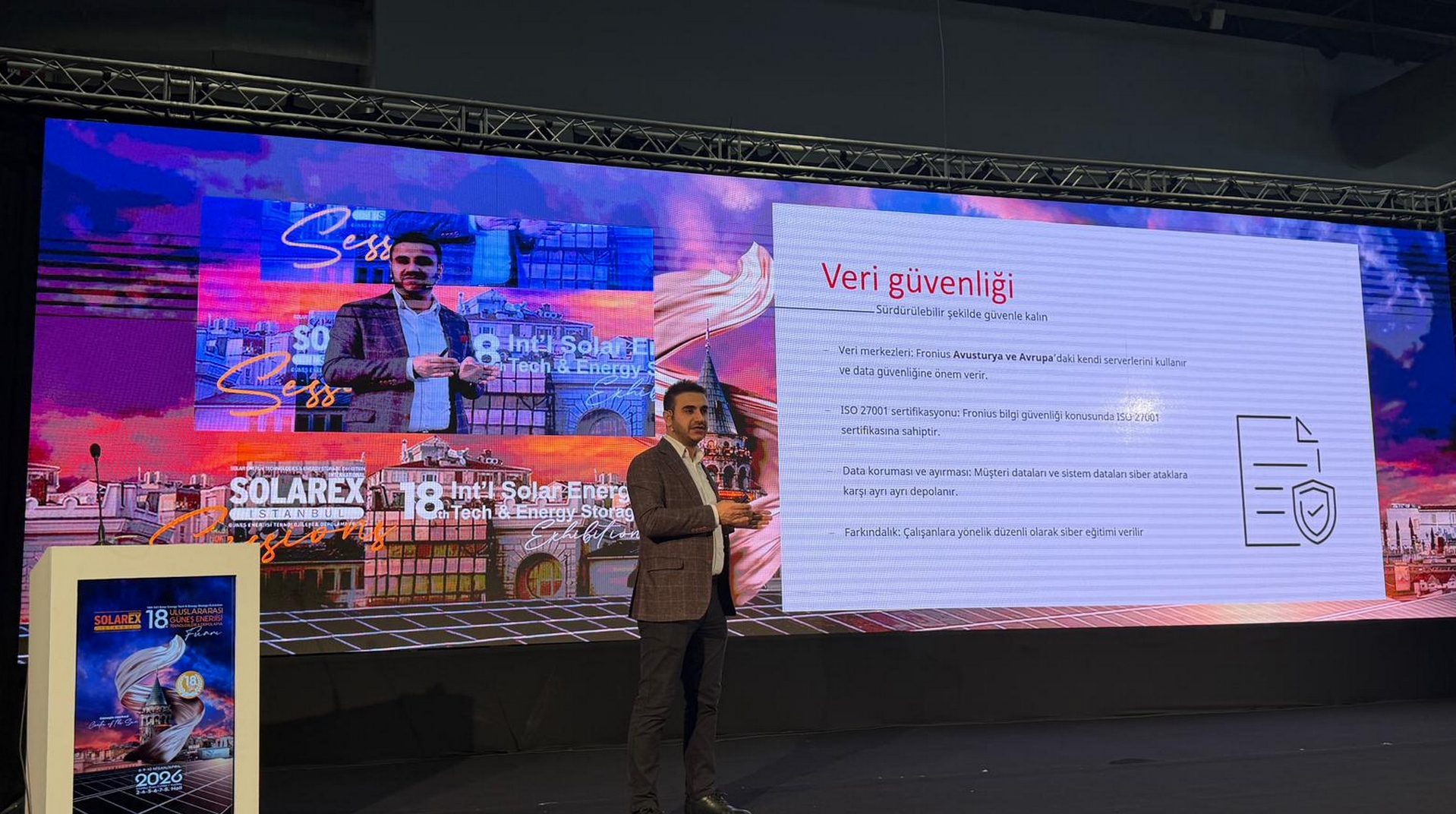 Fronius Türkiye, Veri Güvenliği ve Akıllı Enerji Çözümleriyle SolarEX 2026 ‘da Fark Yarattı